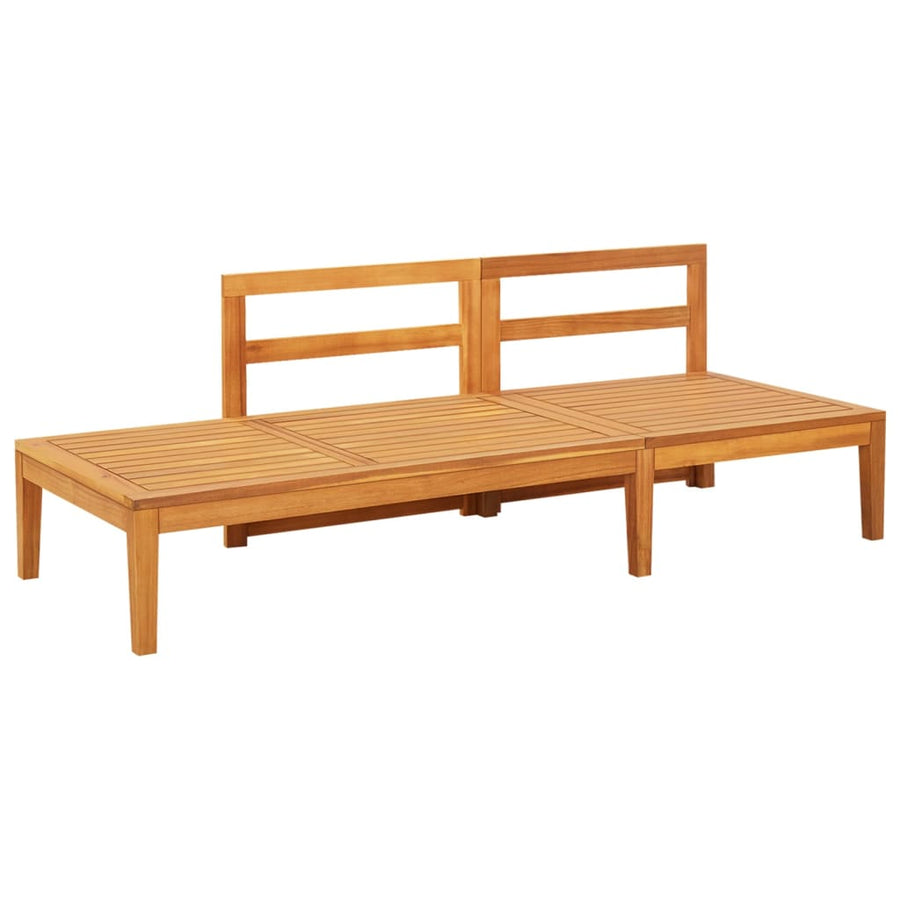 Tuin Met Tafel En Donkergrijze Kussens Massief Acaciahout Donkergrijs Bank