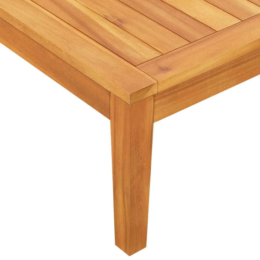 Tuin Met Tafel En Donkergrijze Kussens Massief Acaciahout Donkergrijs Bank