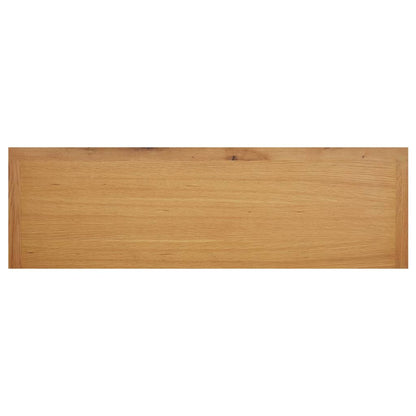 Schoenenrek 114x37x45 cm massief eikenhout