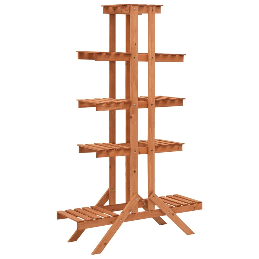 Plantenrek Massief Vurenhout 83 x 25 x 132 cm