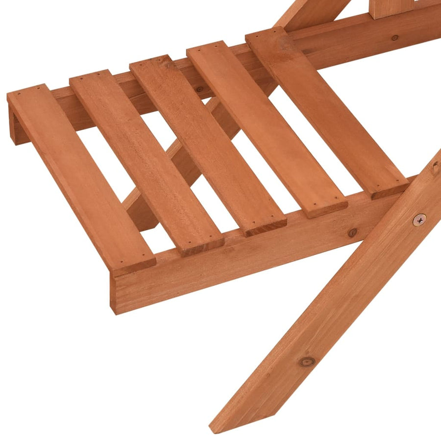 Plantenrek Massief Vurenhout 83 x 25 x 132 cm
