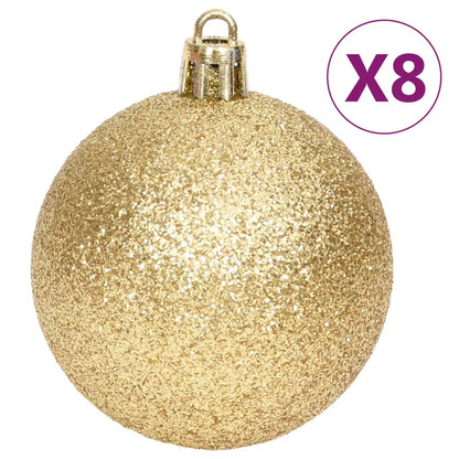 70-Delige Kerstballenset En Rood Goud