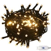 120-Delige Kerstballenset Met Piek En 300 Led's Wit En Grijs