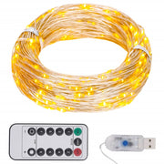 Lichtslinger 150 LED's 15 m warmwit