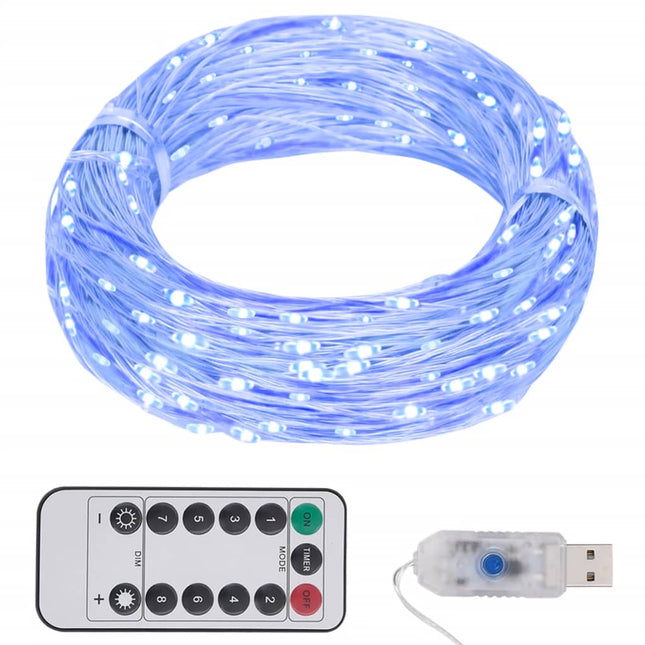 Lichtslinger Met 150 Led's 15 M Blauw