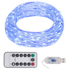 Lichtslinger Met 300 Led's 30 M Blauw