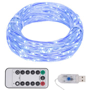 Lichtslinger 30 m blauw 300 LED