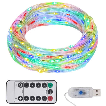Lichtslinger Met 150 Led's Meerkleurig Multikleur 15 m