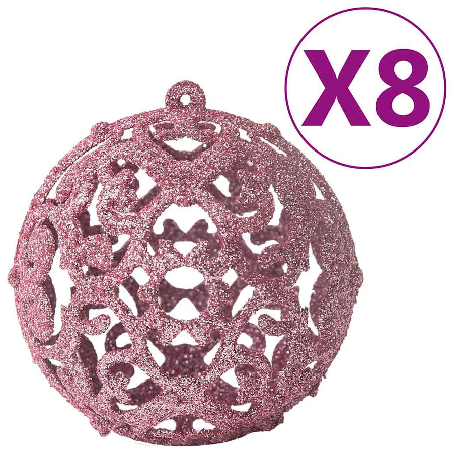 100-Delige Kerstballenset Roze