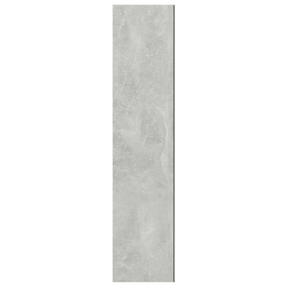 Badkamerkast Met Spiegel 60X15X75 Cm Mdf Betongrijs