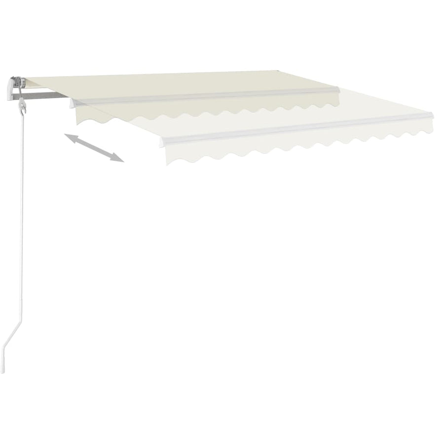 Luifel Automatisch Uittrekbaar 300 x 250 cm Crème