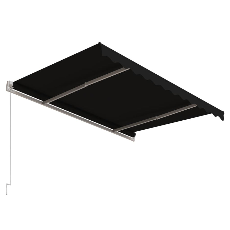 Luifel Automatisch Uittrekbaar Kleurig 300 x 250 cm Antraciet