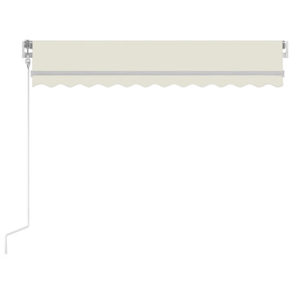 Luifel Automatisch Met Led En Windsensor Kleur 350 x 250 cm Crème