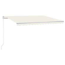 Luifel Handmatig Uittrekbaar 450X300 Cm Crèmekleurig 450 x 300 cm