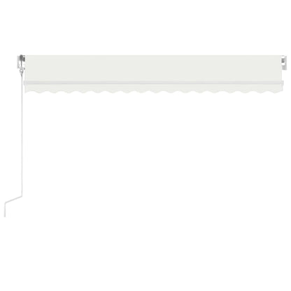 Luifel Automatisch Met Led En Windsensor Kleur 450 x 300 cm Crème