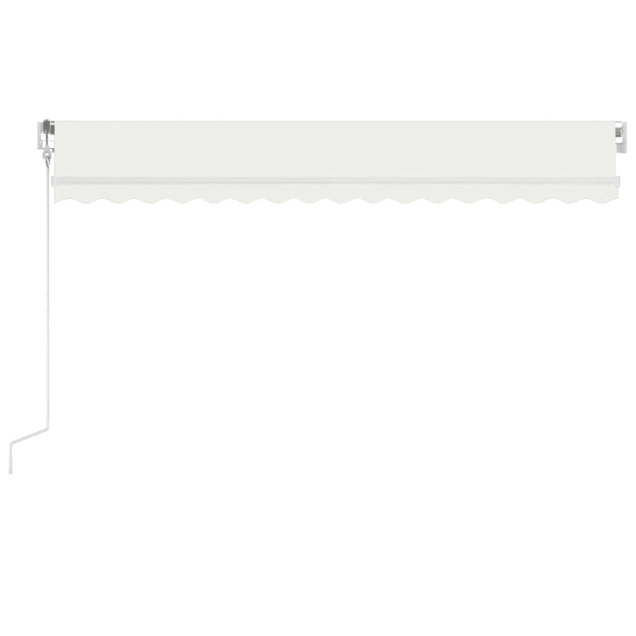 Luifel Automatisch Met Led En Windsensor Kleur 450 x 300 cm Crème