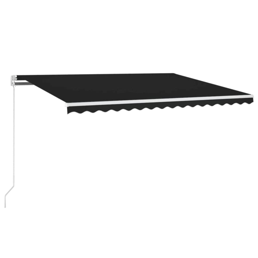 Luifel Automatisch Met Led En Windsensor 450 x 300 cm Antraciet