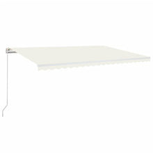 Luifel Handmatig Uittrekbaar 500X300 Cm Crèmekleurig 500 x 300 cm