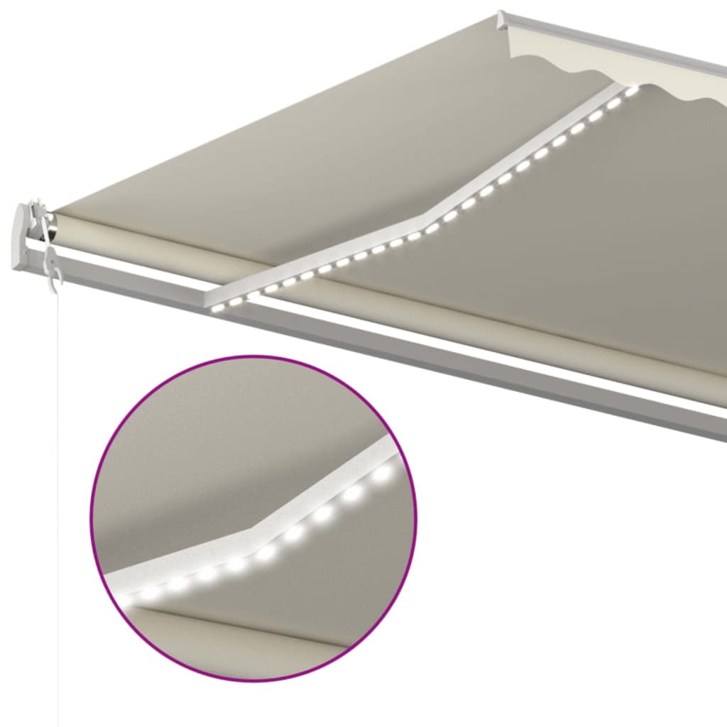 Luifel Automatisch Met Led En Windsensor Kleur 500 x 300 cm