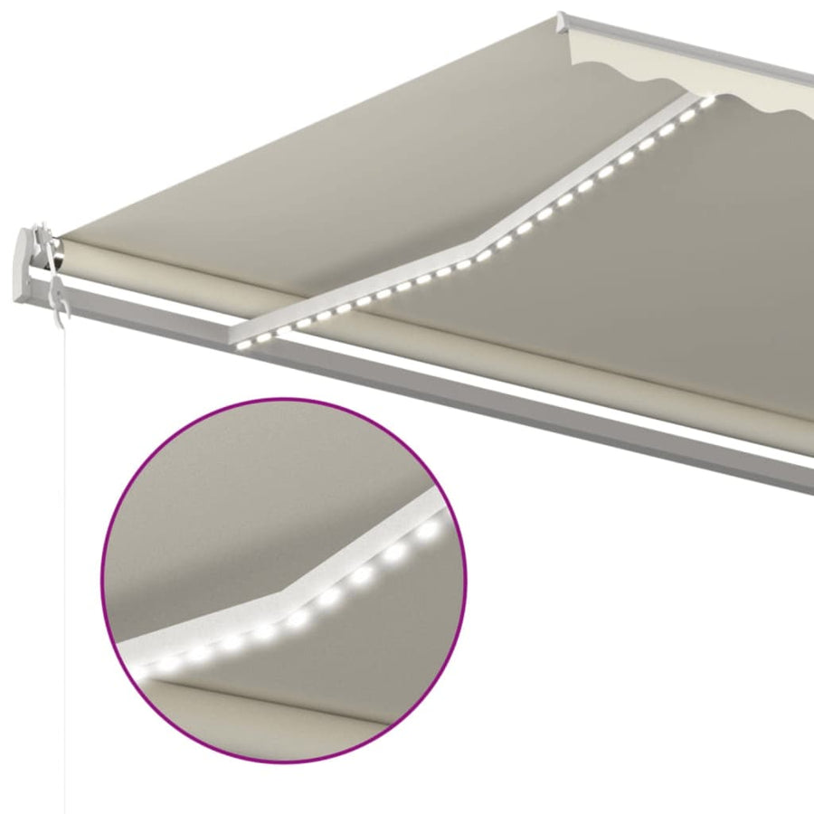 Luifel Automatisch Met Led En Windsensor Kleur 500 x 300 cm