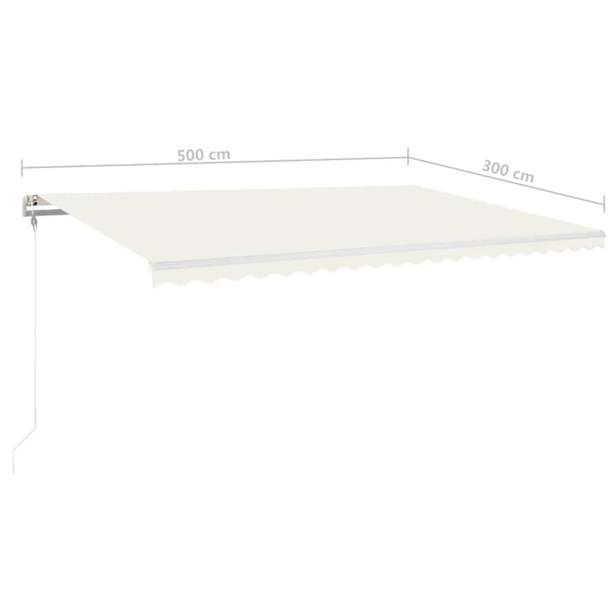 Luifel Automatisch Met Led En Windsensor Kleur 500 x 300 cm