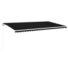Luifel Automatisch Met Led En Windsensor 600X300 Cm Antraciet 600 x 300 cm
