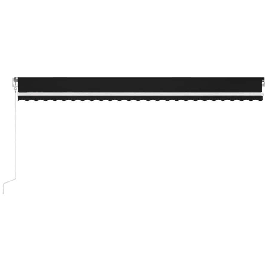 Luifel Automatisch Met Led En Windsensor 600X300 Cm Antraciet 600 x 300 cm