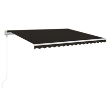 Luifel Automatisch Uittrekbaar Kleurig 400 x 350 cm Antraciet