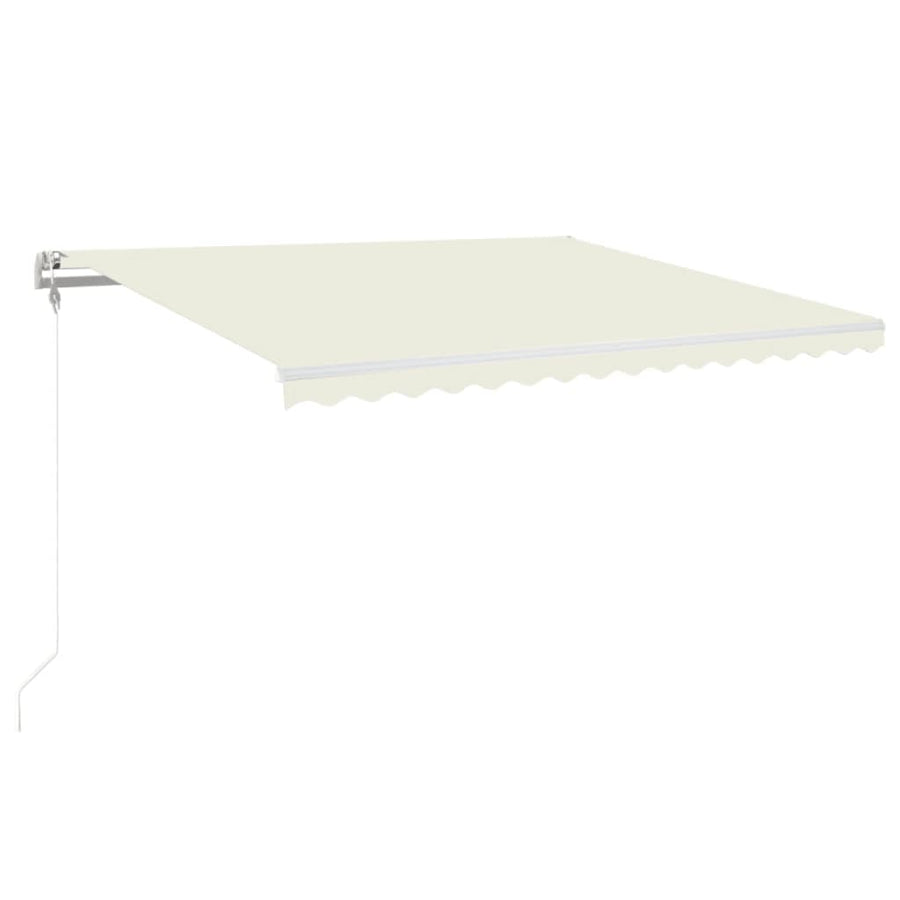 Luifel Automatisch Met Led En Windsensor Kleur 400 x 350 cm Crème