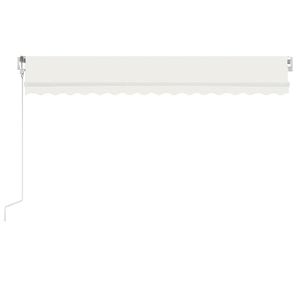 Luifel Automatisch Met Led En Windsensor Kleur 400 x 350 cm Crème