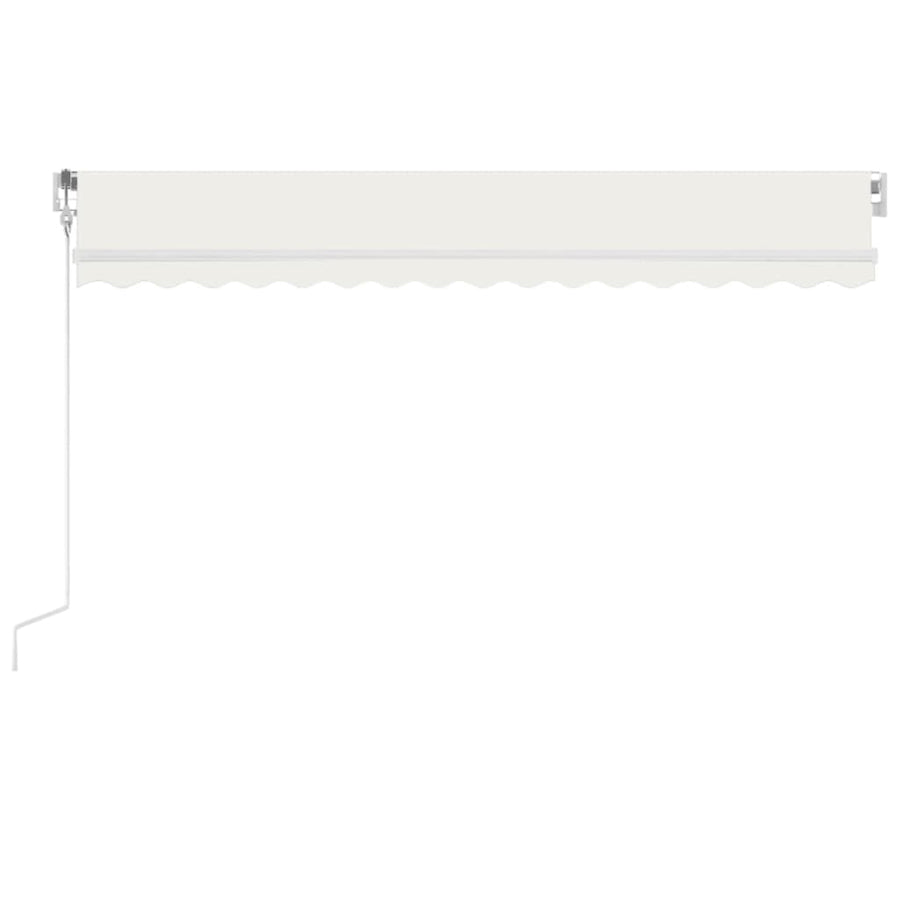 Luifel Automatisch Met Led En Windsensor Kleur 400 x 350 cm Crème