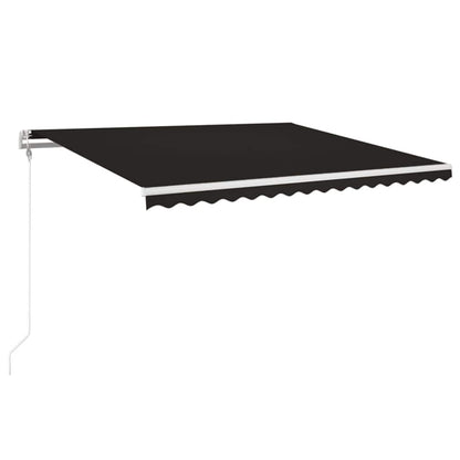 Luifel Automatisch Met Led En Windsensor 400 x 350 cm Antraciet