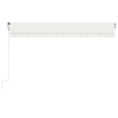 Luifel Automatisch Met Led En Windsensor Kleur 450 x 350 cm Crème