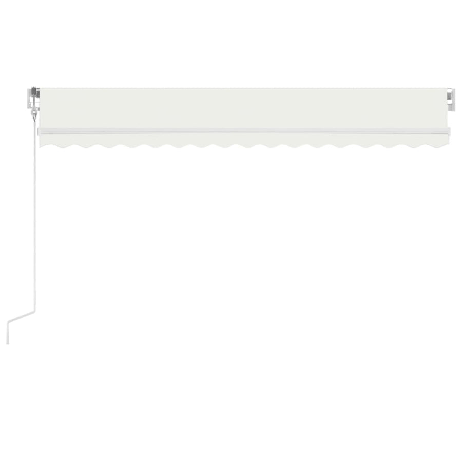 Luifel Automatisch Met Led En Windsensor Kleur 450 x 350 cm Crème