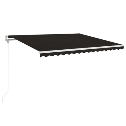 Luifel Automatisch Met Led En Windsensor 450 x 350 cm Antraciet