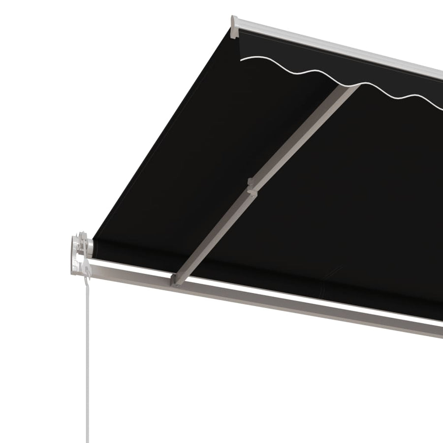 Luifel automatisch uittrekbaar 500x350 cm antracietkleurig