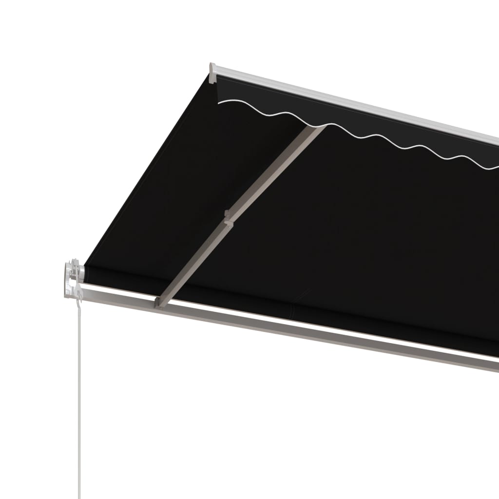Luifel Automatisch Uittrekbaar 600X350 Cm Antracietkleurig 600 x 350 cm
