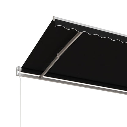 Luifel Automatisch Uittrekbaar 600X350 Cm Antracietkleurig 600 x 350 cm