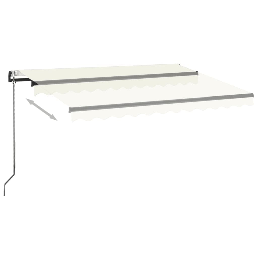 Luifel Automatisch Uittrekbaar 300X250 Cm Crèmekleurig