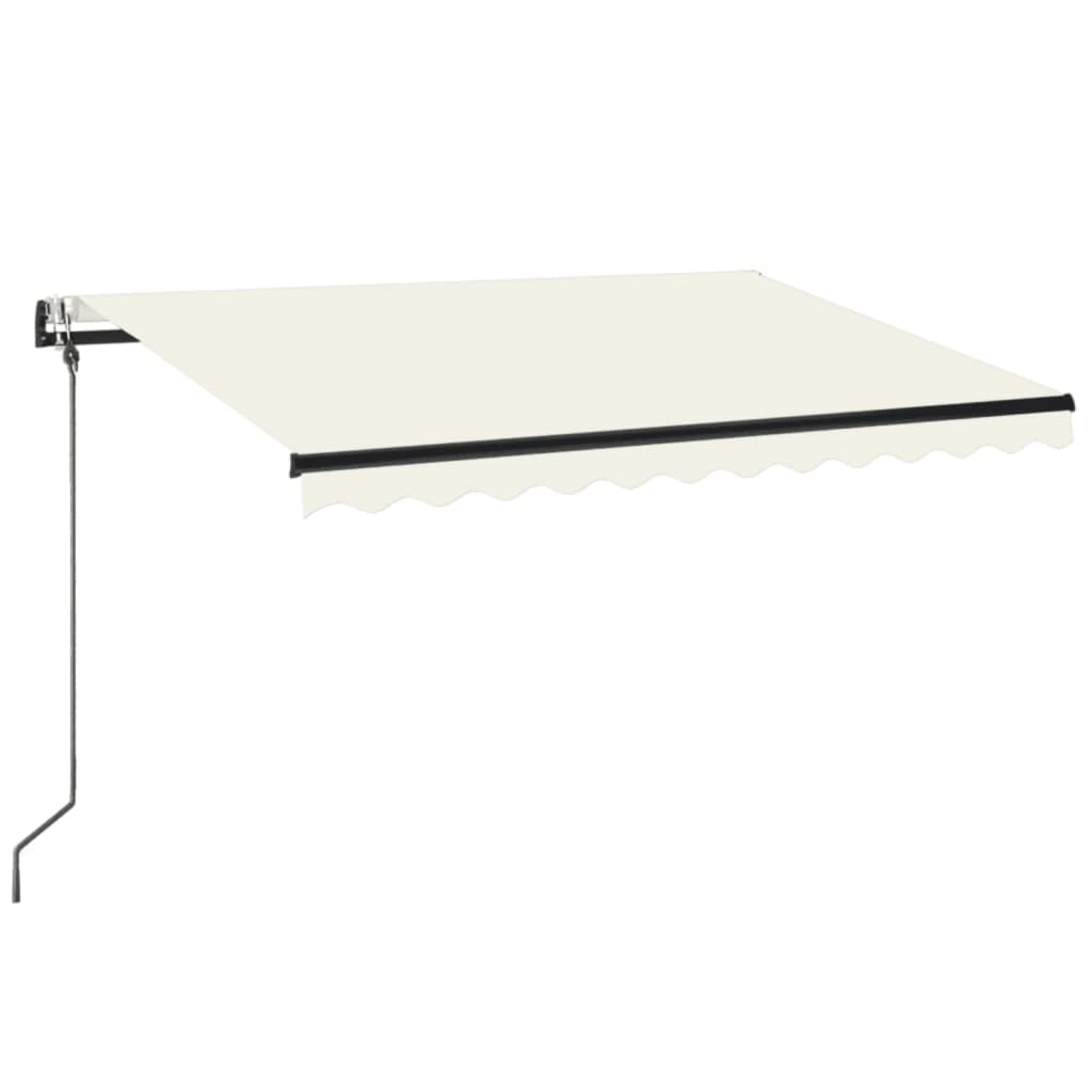 Luifel Automatisch Met Led En Windsensor Kleur Crème 350 x 250 cm