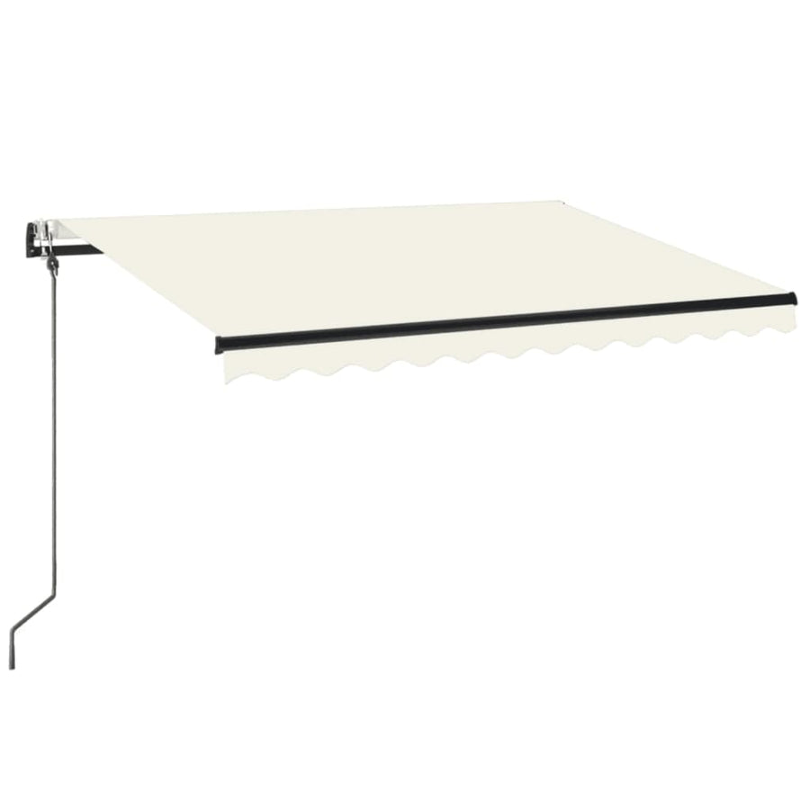 Luifel Automatisch Met Led En Windsensor Kleur Crème 350 x 250 cm
