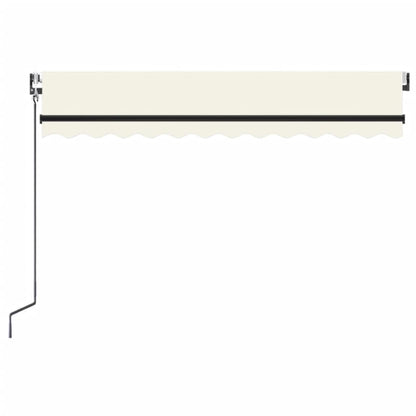 Luifel Automatisch Met Led En Windsensor Kleur Crème 350 x 250 cm