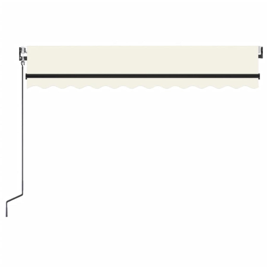 Luifel Automatisch Met Led En Windsensor Kleur Crème 350 x 250 cm