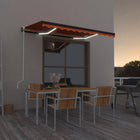 Luifel automatisch 400x300 cm met LED en windsensor