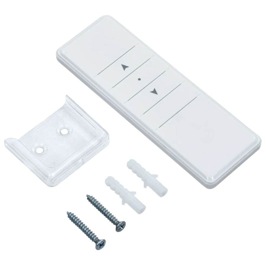 Luifel automatisch met LED en windsensor 450x300 cm geel en wit 450 x 300 cm Geel en wit