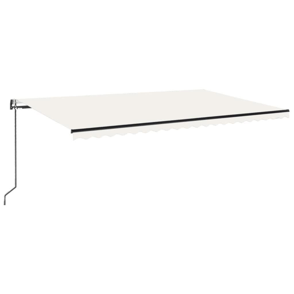 Luifel Automatisch Uittrekbaar Kleurig Crème 500 x 300 cm