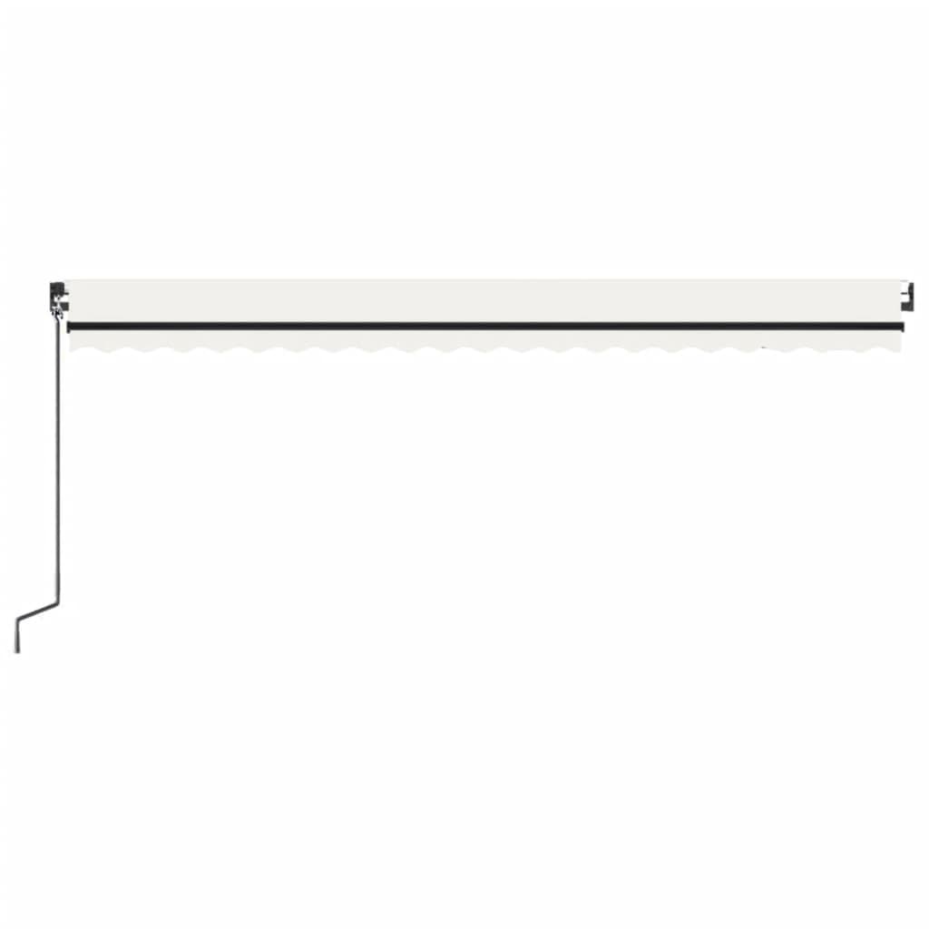 Luifel Automatisch Uittrekbaar Kleurig Crème 500 x 300 cm