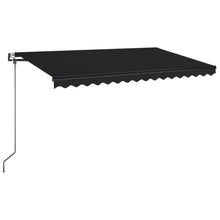 Luifel Automatisch Uittrekbaar Kleurig 400 x 350 cm Antraciet