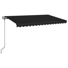Luifel Automatisch Uittrekbaar Kleurig 450 x 350 cm Antraciet