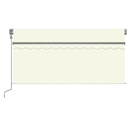 Luifel Automatisch Met Rolgordijn Led Windsensor 3X2,5 M 3 x 2.5 m